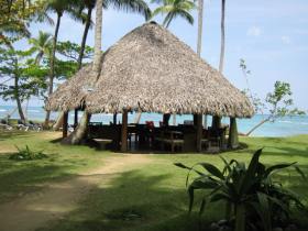 resturant am strand im urlaub