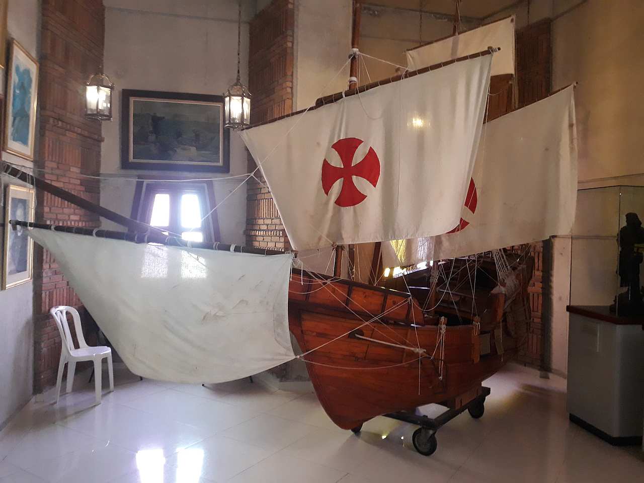 Replica de Santa Maria, the ship of Columbus