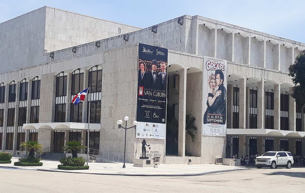 Teatro Nacional in Santo Domingo, main venue for theatre art
